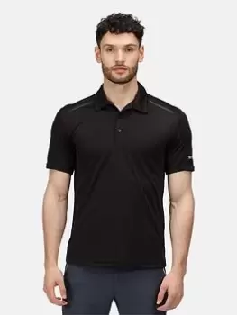 Regatta Highton Pro Polo, Black Size XL Men