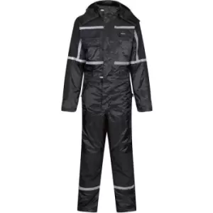 Image of Regatta Unisex Adult Pro Waterproof Overalls (XXL) (Black) - Black
