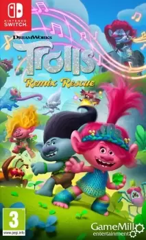 image of Trolls Remix Rescue Nintendo Switch Game