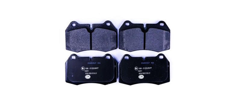 Image of HELLA Brake pad set HELLA 8DB 355 018-211