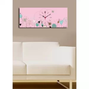 Image of 3070CS-37 Multicolor Decorative Canvas Wall Clock