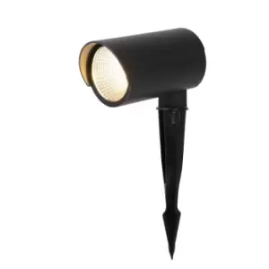 image of Manal Modern Spike Garden Spotlight Outdoor - LED - 1x12W 3000K - IP65 - Anthracite