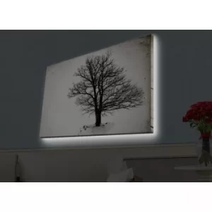 Image of 4570HDACT-056 Multicolor Decorative LED Lighted Canvas Painting