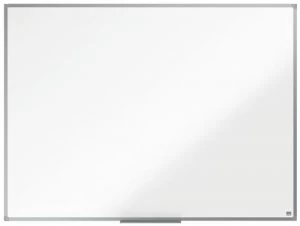 Image of Value Melamine Non Magnetic Whiteboard Aluminium Trim 1200x900mm