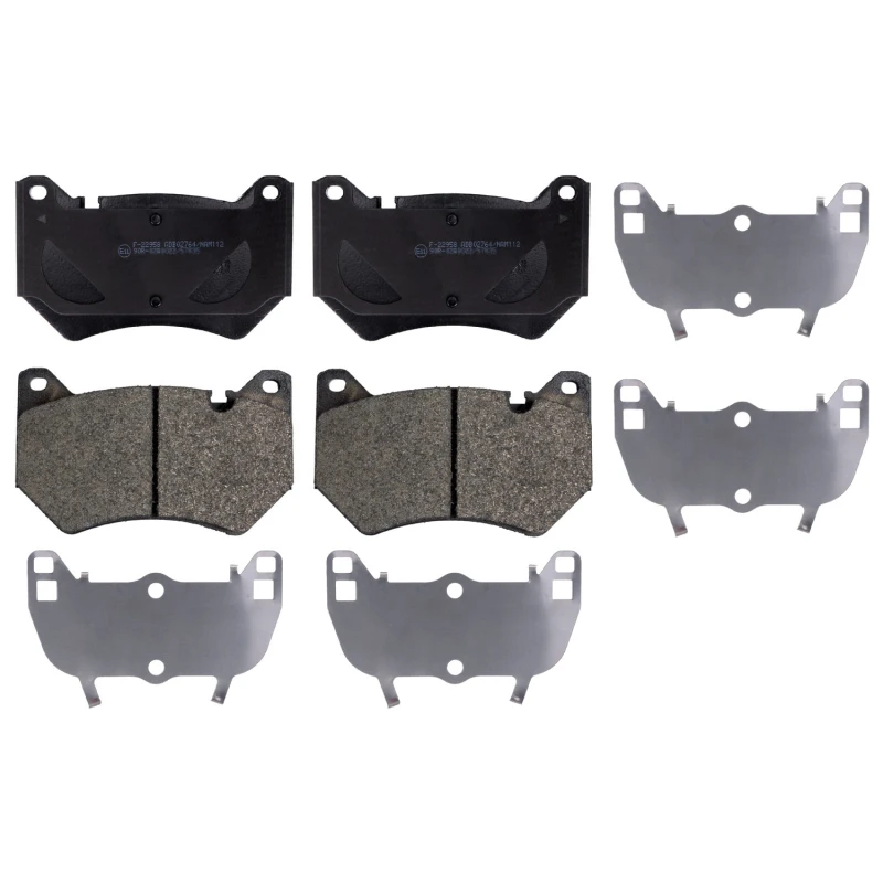 Image of Brake pad set FEBI BILSTEIN 177186