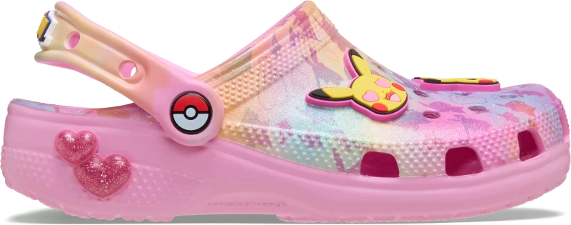 Image of Crocs Kids Pokemon Pikachu Classic Clogs Multi C12