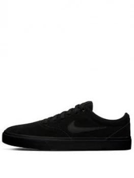 Image of Nike SB Charge Suede - Black, Size 12, Men