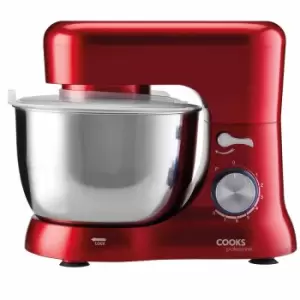 image of Cooks Professional G3139 1000W Stand Mixer - Red