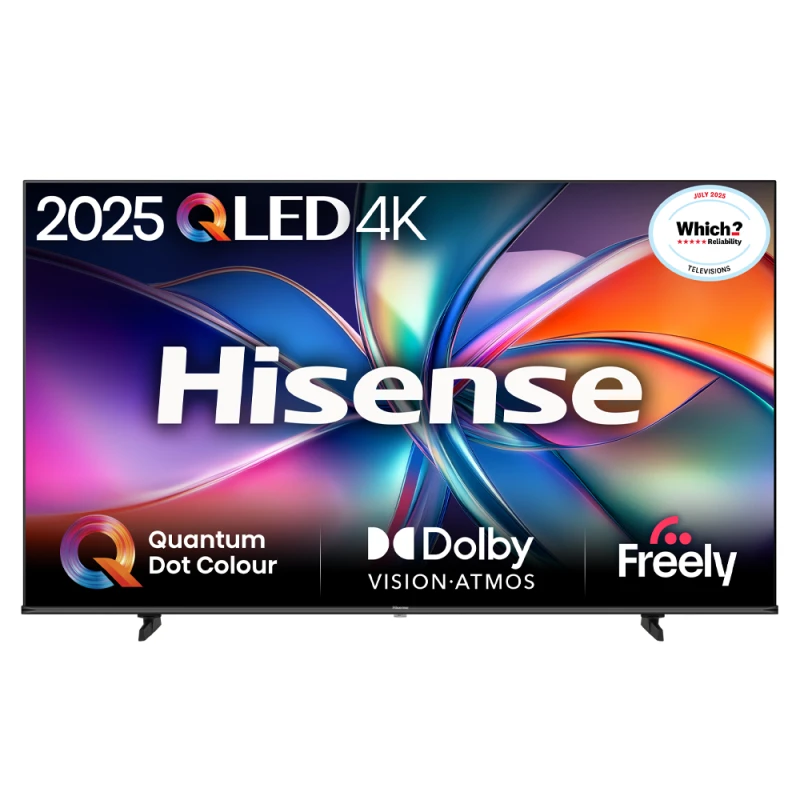 Image of Hisense 55" 55E7QTUK PRO Smart 4K Ultra HD QLED TV
