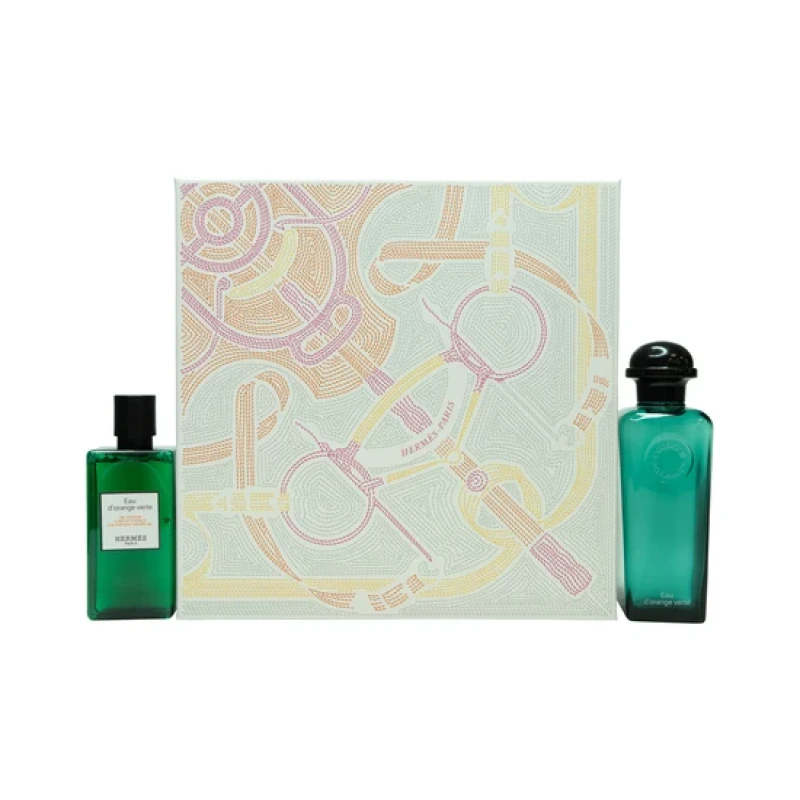 Image of Hermes Eau DOrange Verte Gift Set 80 ml + 100ml