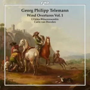 image of Georg Philipp Telemann Wind Overtures - Volume 1 by Georg Philipp Telemann CD Album