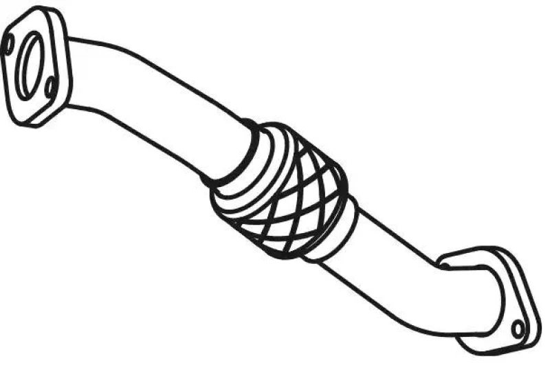Image of VEGAZ HUR-175 Exhaust Pipe Front, Length: 450mm Exhaust Pipe (17)
