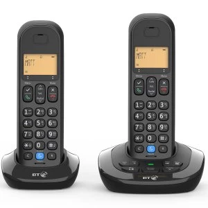 image of BT 3880 Cordless Home Phone with Nuisance Call Blocking and Answering Machine - Twin