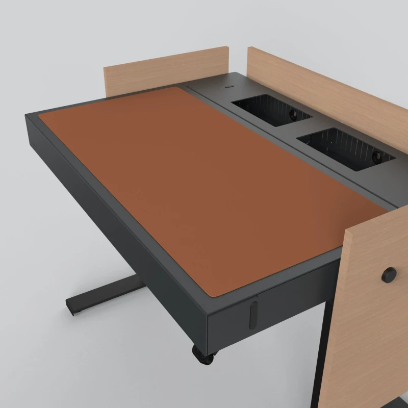 Image of Heckler Design H922-4008 desk pad Linoleum Brick colour