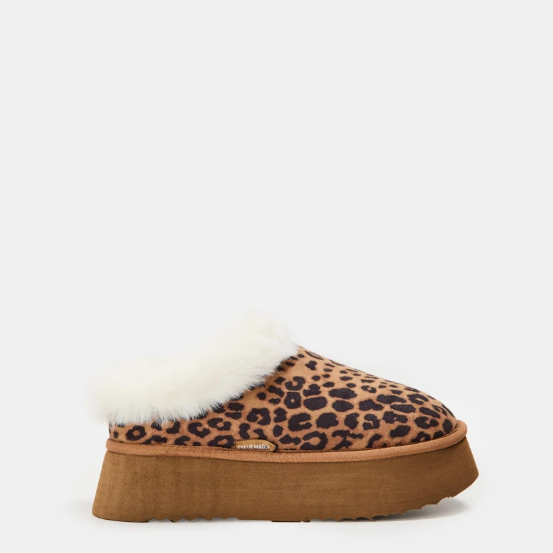 Image of Steve Madden Womens Chaplin Snug Boots Leopard female 3 (36)