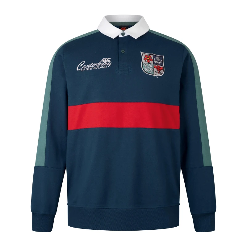 Image of Canterbury British & Irish Lions Heritage Shirt Mens - Blue Blue S