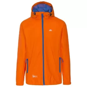 Image of Trespass Adults Unisex Qikpac Packaway Waterproof Jacket (XS) (Sunrise)