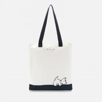 image of Radley Womens Radley Hero Medium Tote Bag - Natural