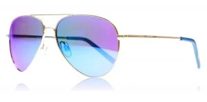 Polaroid Junior PLD8015 Sunglasses Gold J5G Polariserade 50mm