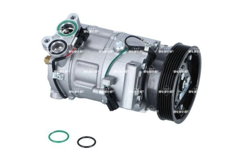Image of NRF 320178 AC Compressor EASY FIT PAG 46 YF, with gaskets/seals Compressor,air conditioning (447)