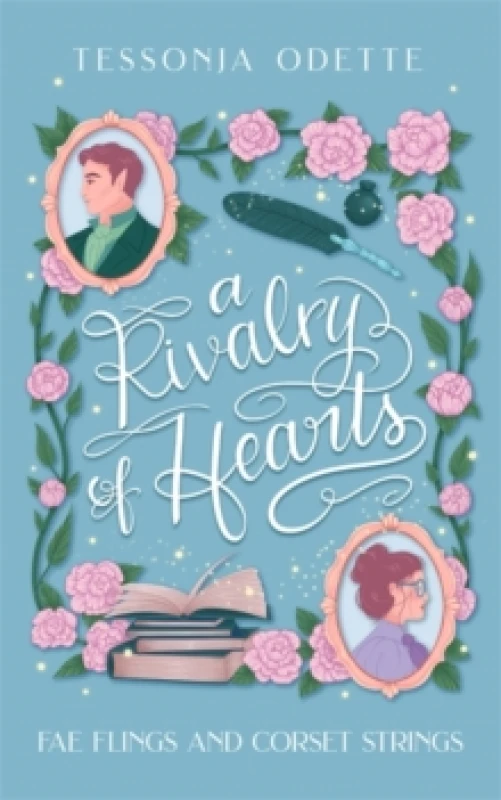 Image of A Rivalry of Hearts : A spicy standalone enemies-to-lovers fae fantasy romcom Paperback / softback