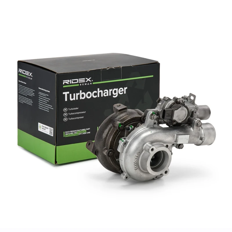 Image of RIDEX REMAN 2234C10040R Turbocharger without fastening/mounting material Charger,charging system (2234)