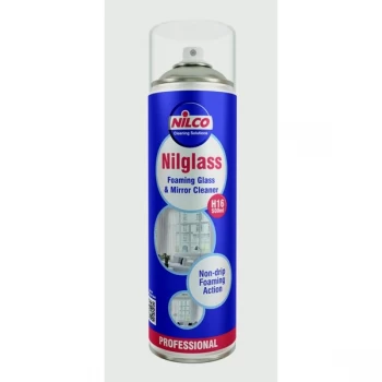 image of Nilco Nilglass Foaming Glass Cleaner 500ml