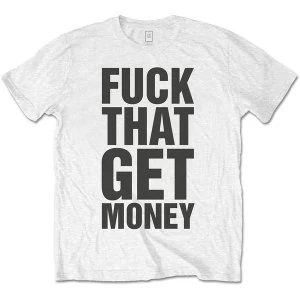 Image of The 1975 - Fuck That Unisex Large T-Shirt - White