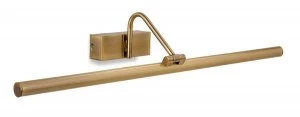 Image of LED 1 Light Picture Wall Light Antique Brass