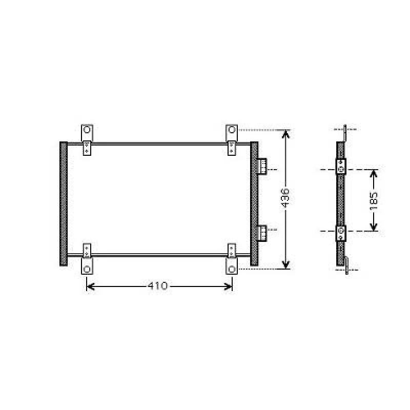 Image of Air conditioning condenser DIEDERICHS DCC1157