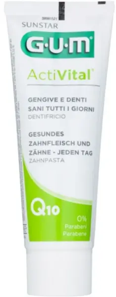 image of Gum Activital Q10 Complex Protection Toothpaste 75ml