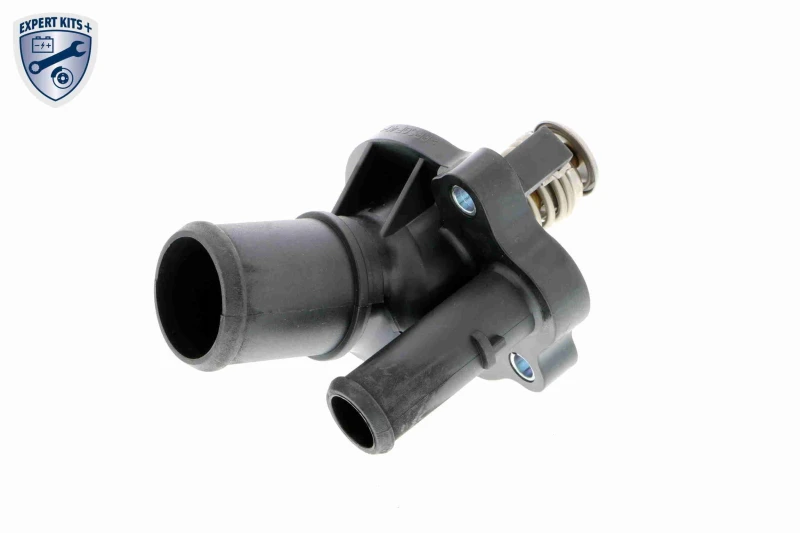 Image of VEMO V25-99-1737 Engine thermostat Opening Temperature: 90°C, with gasket/seal, Synthetic Material Housing Thermostat,coolant (316)