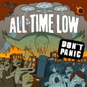 image of Dont Panic by All Time Low CD Album