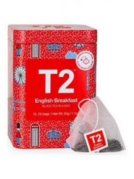 image of T2 Tea T2 English Breakfast Teabag Icon Tin