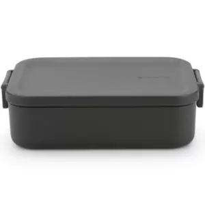 image of Brabantia Make & Take Medium Lunchbox Dark Grey