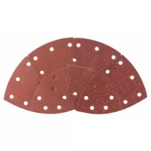 Image of Bosch Accessories 2607017112 Multi-purpose sandpaper set Hook-and-loop-backed, Punched Grit size 40, 80, 120, 180 (L x W) 102mm x 62.93mm 1 Set