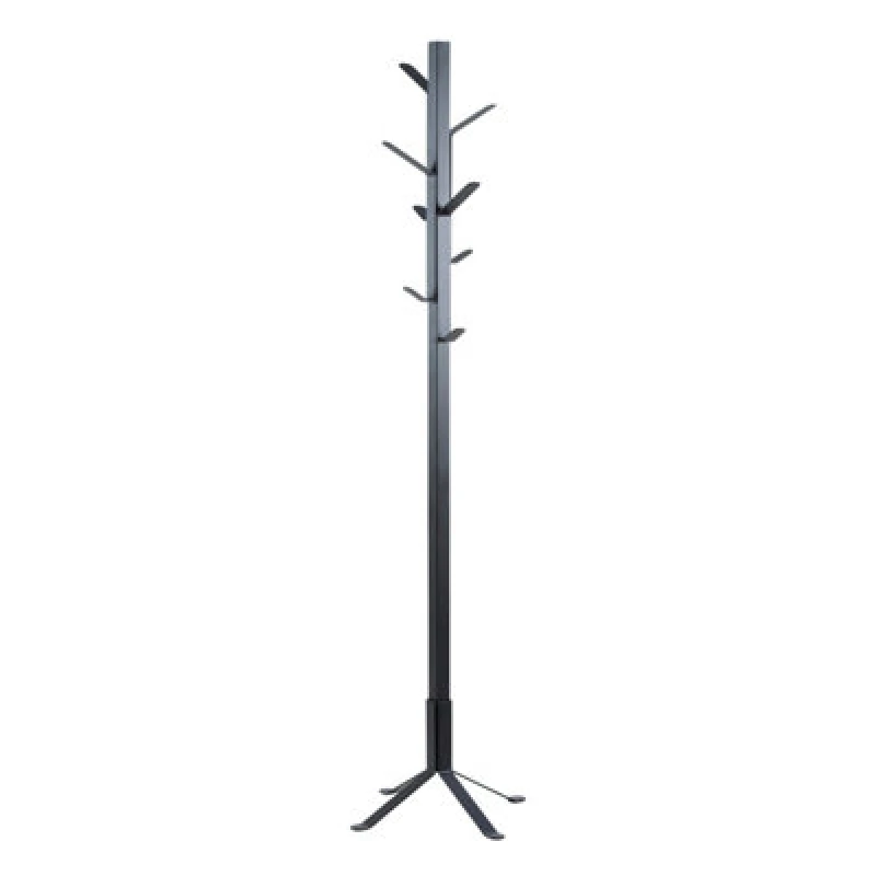 Image of Furniture To Go Vinson Asymmetrical Coat Rail In Black