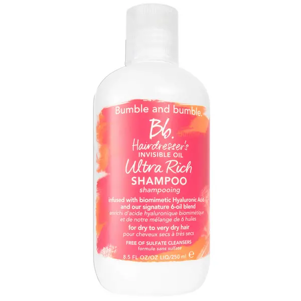 Image of Bumble And Bumble Bb Hairdressers Invisible Oil Ultra Rich Shampoo 200ml