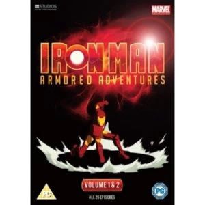 image of Iron Man - Armored Adventures Vol.1-2 - Complete DVD