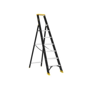 Image of DEWALT Ladders Professional Single Stepladder, 1.50m 6 Rungs