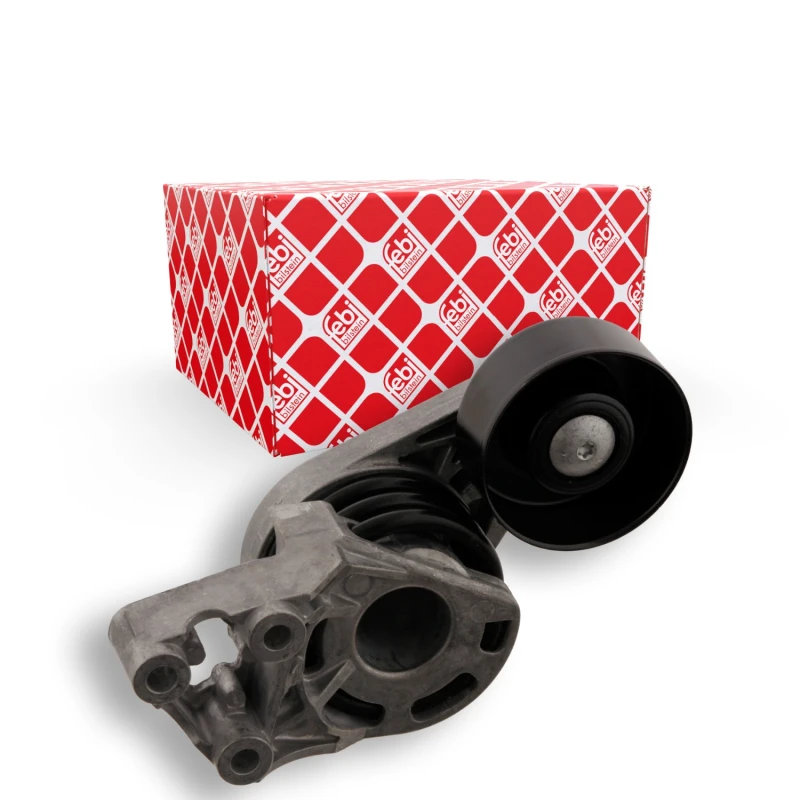Image of FEBI BILSTEIN 29945 Tensioner Aluminium Belt Tensioner,v-ribbed belt (541)