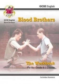 Image of New Grade 9-1 GCSE English - Blood Brothers Workbook includes Answers by