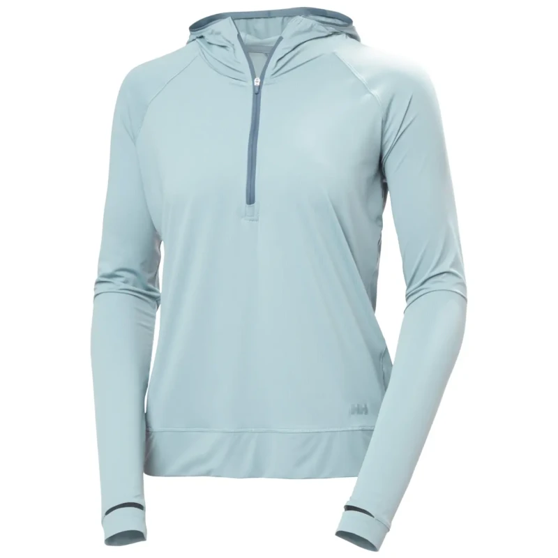 Image of Helly Hansen Womens half-zip hoodie Helly Hansen Shine Solen Bleu Female L