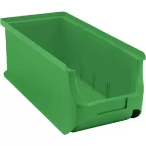 image of Allit 456293 Storage bin (W x H x D) 125 x 150 x 320 mm Green