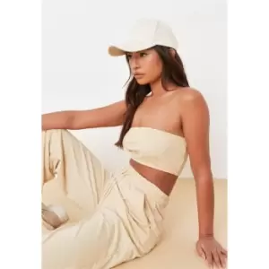 Image of Missguided Basic Bandeau Top - Neutral