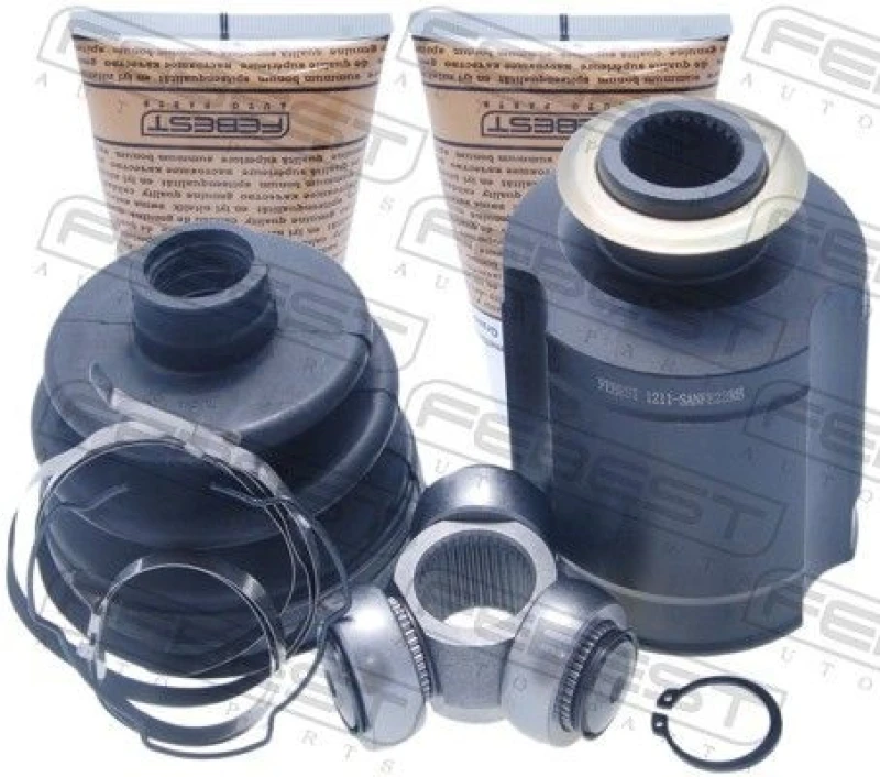 Image of FEBEST 1211-SANFE22RH CV Joint transmission sided Joint Kit,drive shaft (5)