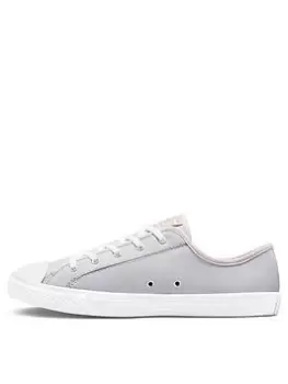 Image of Converse Chuck Taylor All Star Dainty Millennium Glam - Grey/Pink, Size 5, Women