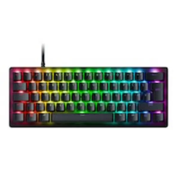 image of Razer Huntsman V3 Pro Mini 60% USB RGB Mechanical Gaming Keyboard Analog Optical Switch (RZ03-04990300-R3W1)