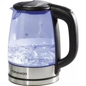 Image of Daewoo SDA1669 1.7L Illuminated Glass Kettle