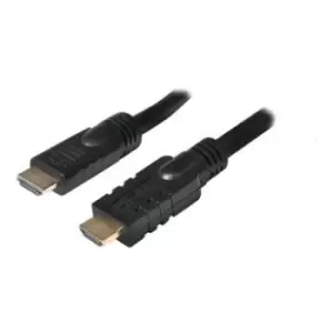 image of LogiLink CHA0030 HDMI Cable male -> HDMI male - 30m - Black